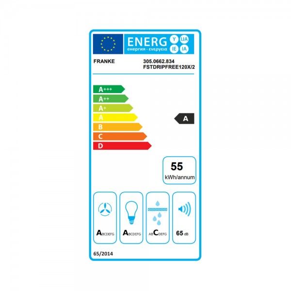 Exaustor de Integrar FRANKE FSTDRIPFREE120X