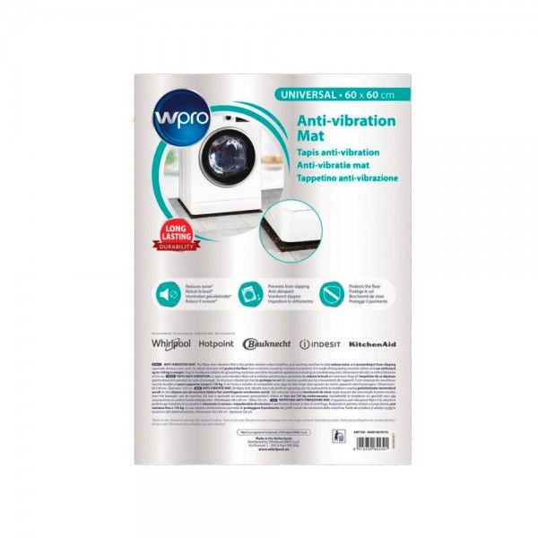 Tapete anti vibra��o WPRO para m�quina de lavar ANT100
