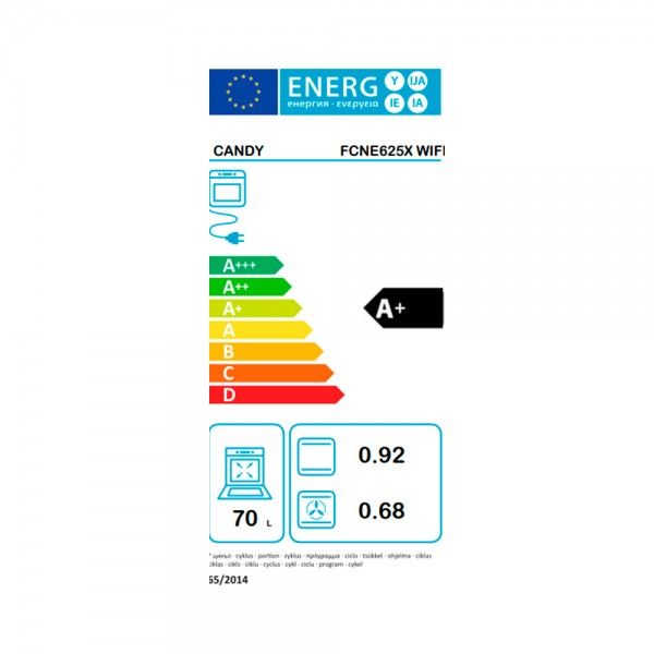 Forno CANDY FCNE625X WIFI