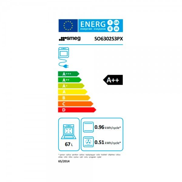 Forno a Vapor SMEG SO6302S3PX