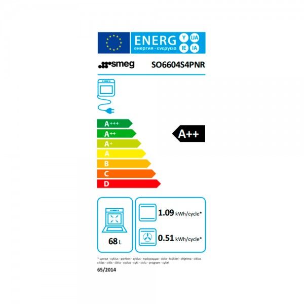 Forno a Vapor SMEG SO6604S4PNR