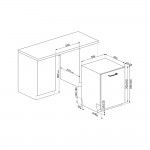 M�quina de Lavar Loi�a de Encastre SMEG STL323BQLH