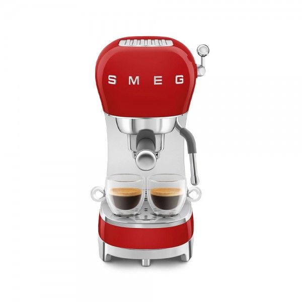 Máquina de Café Expresso Manual SMEG ECF02RDEU Máquina de Café Expresso Manual SMEG ECF02RDEU