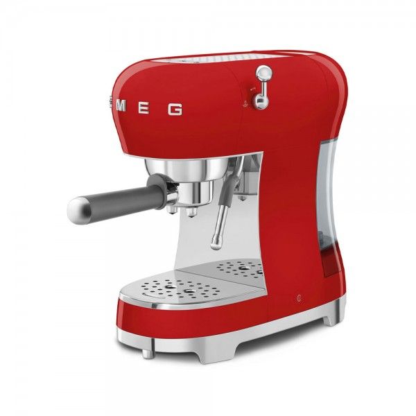 Máquina de Café Expresso Manual SMEG ECF02RDEU Máquina de Café Expresso Manual SMEG ECF02RDEU