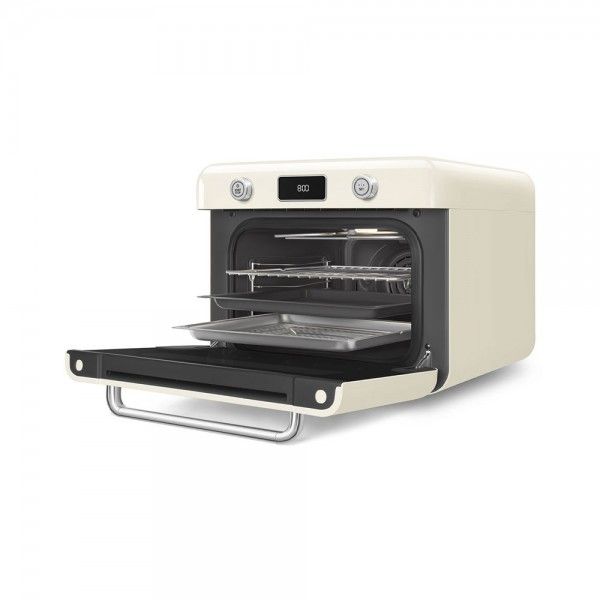 Mini-Forno com Vapor SMEG COF01CREU