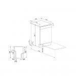 M�quina de Lavar Loi�a SMEG LVS262DSX