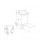 M�quina de Lavar LoI�a SMEG LVS342CQSX