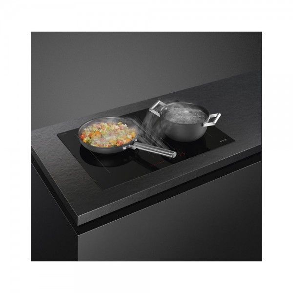Placa de Indu��o com Exaustor SMEG HOBD472D2
