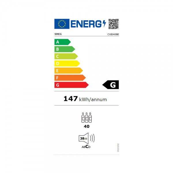 Garrafeira Embutida SMEG CVI040BE