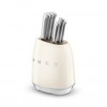 Bloco com facas SMEG Anni 50 KBSF02CR