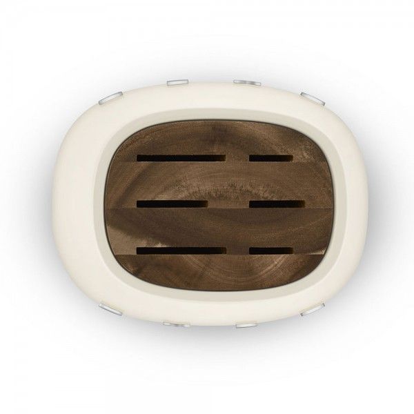 Bloco com facas SMEG Anni 50 KBSF02CR