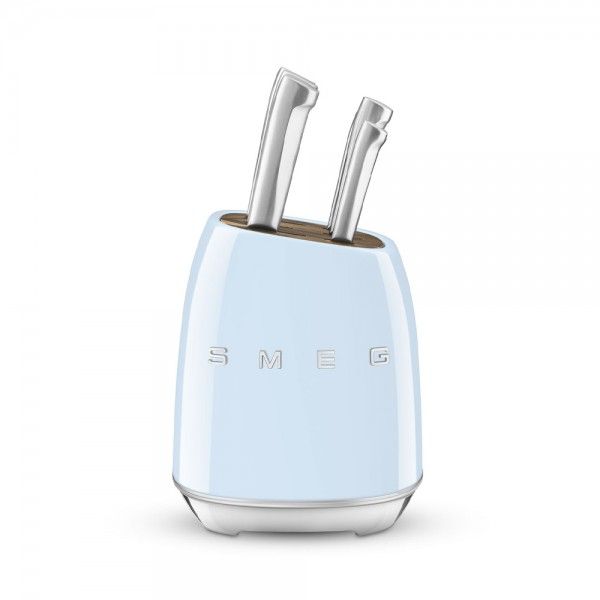 Bloco com Facas SMEG Anni 50 KBSF02PB