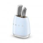 Bloco com Facas SMEG Anni 50 KBSF02PB