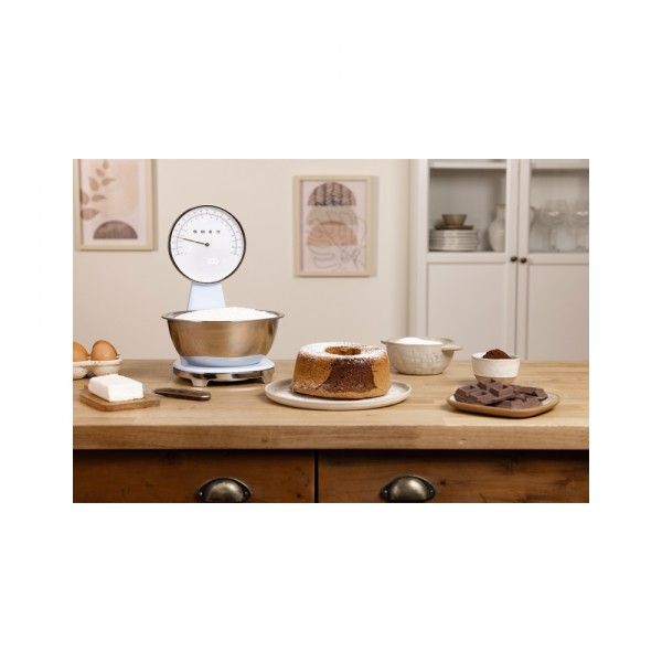 Balança de Cozinha Analógica e Digital SMEG KSF01PBWW Balança de Cozinha Analógica e Digital SMEG KSF01PBWW