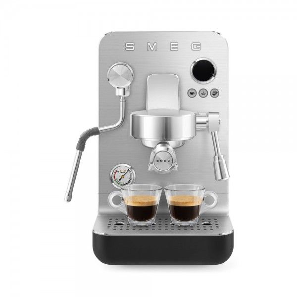 Máquina de Café Manual Semiprofissional SMEG EMC02BLMEU Máquina de Café Manual Semiprofissional SMEG EMC02BLMEU