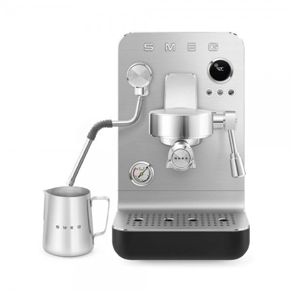 Máquina de Café Manual Semiprofissional SMEG EMC02BLMEU Máquina de Café Manual Semiprofissional SMEG EMC02BLMEU