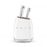 Bloco com facas SMEG Anni 50 KBSF02WH