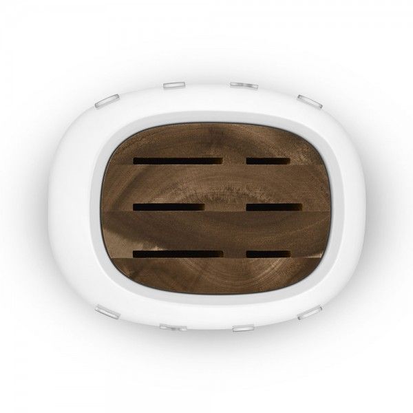 Bloco com facas SMEG Anni 50 KBSF02WH