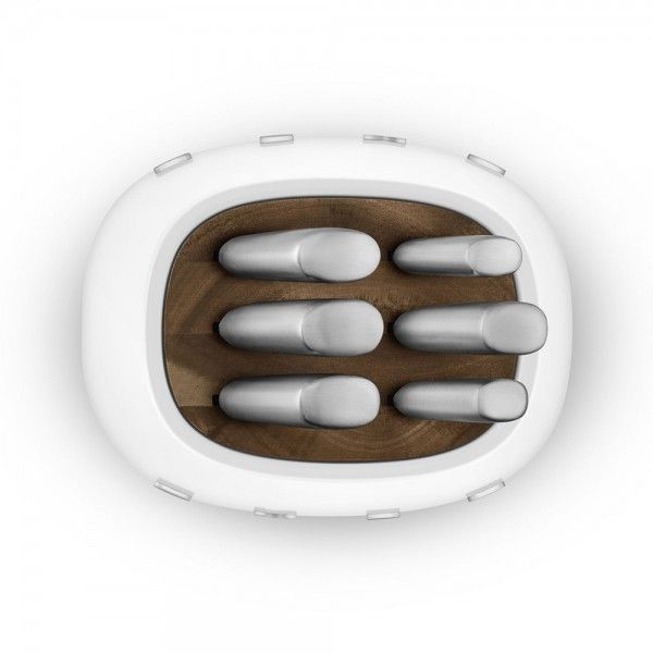 Bloco com facas SMEG Anni 50 KBSF02WH