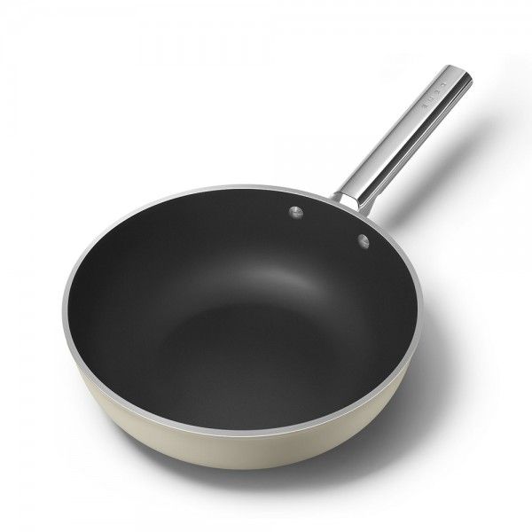 Wok Antiaderente SMEG WOF3002CRM