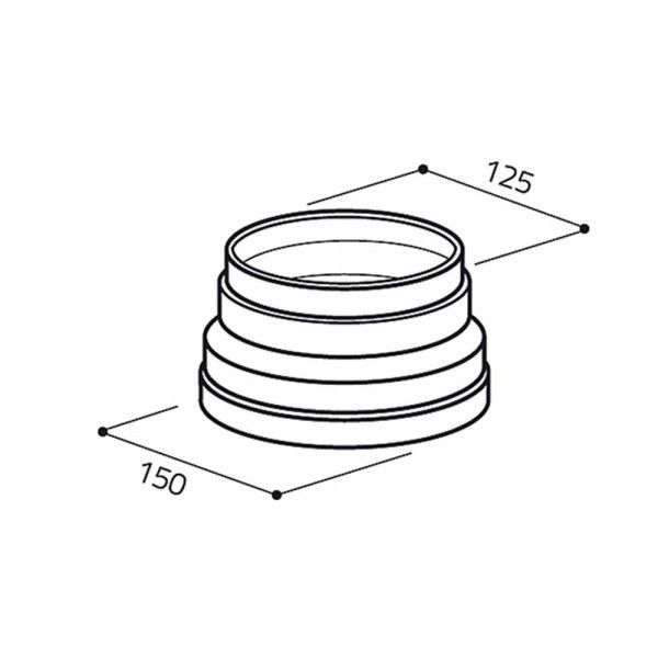 Pe�a para Exaustor ELICA 1052M