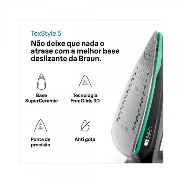 Ferro a Vapor BRAUN TexStyle SI 5277