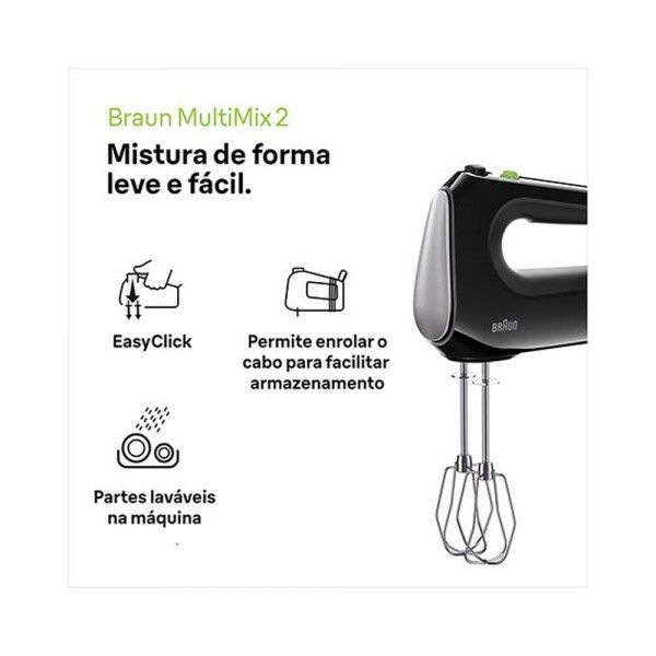 Batedeira BRAUN HM2110BK