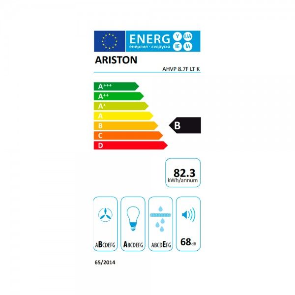 Exaustor ARISTON AHVP 8.7 F LT K