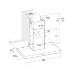 Exaustor HOTPOINT HHBS 9.8F LT X/1
