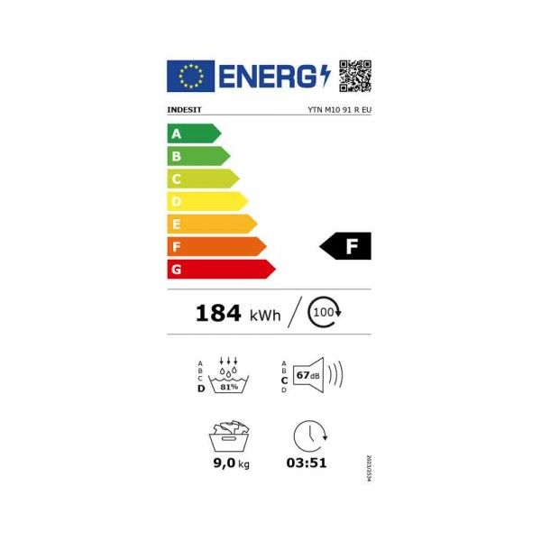 M�quina de Secar Roupa INDESIT YTNM1091REU