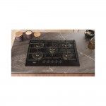 Placa a G�s HOTPOINT HAGS 72F/BK 1