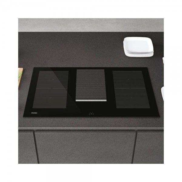 Placa de Indu��o com exaustor HAIER HAIH8IFMCF