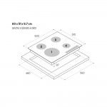 Placa a G�s TAURUS GC4HN