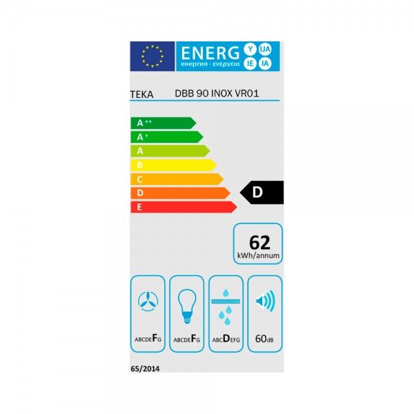 Exaustor Teka DBB 90 INOX