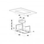 Exaustor de Ilha CATA ISLA FENIX 1000X
