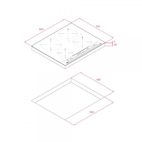 Placa de Indu��o TEKA IZC 64630 MST