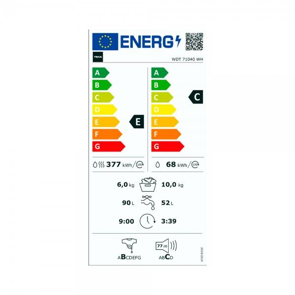 M�quina de Lavar e Secar Roupa TEKA WDT71040