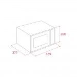 Micro-ondas TEKA MWE FS25 G SS