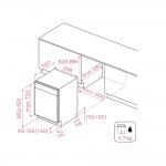 M�quina de Lavar Loi�a de Encastre TEKA DFI 46740