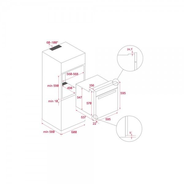 Forno TEKA NEO HSB 6360 P SS
