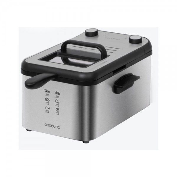 Fritadeira com �leo CECOTEC CleanFry 3000 Full Inox
