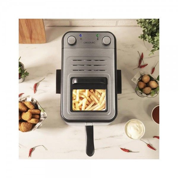 Fritadeira com �leo CECOTEC CleanFry 3000 Full Inox