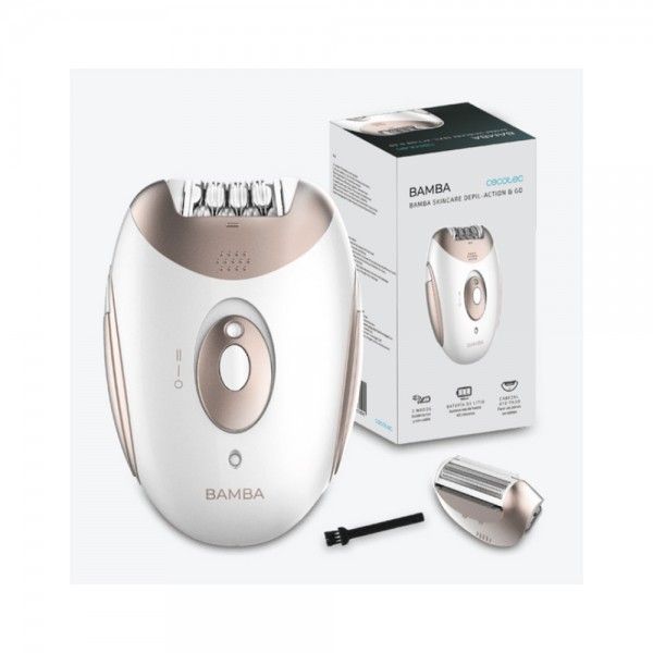 Depiladora CECOTEC Bamba SkinCare Depil-action & Go 4749