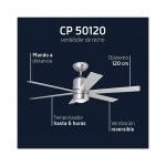 Ventoinha de Teto ORBEGOZO CP 50120