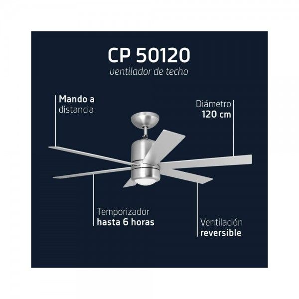 Ventoinha de Teto ORBEGOZO CP 50120