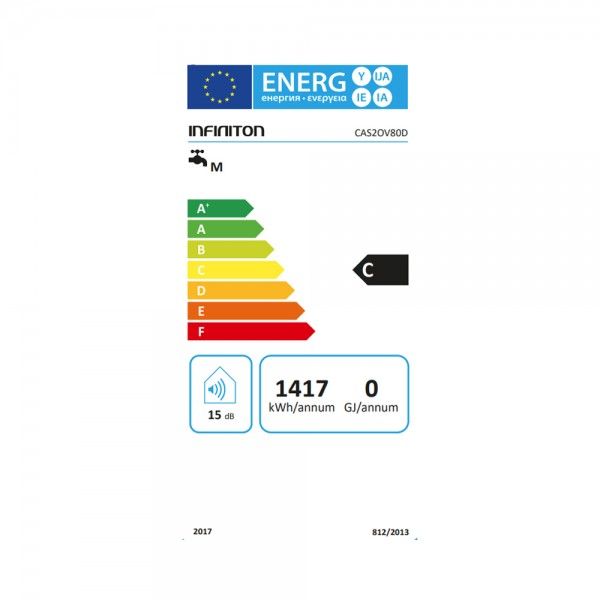 Termoacumulador INFINITON CAS20V80D