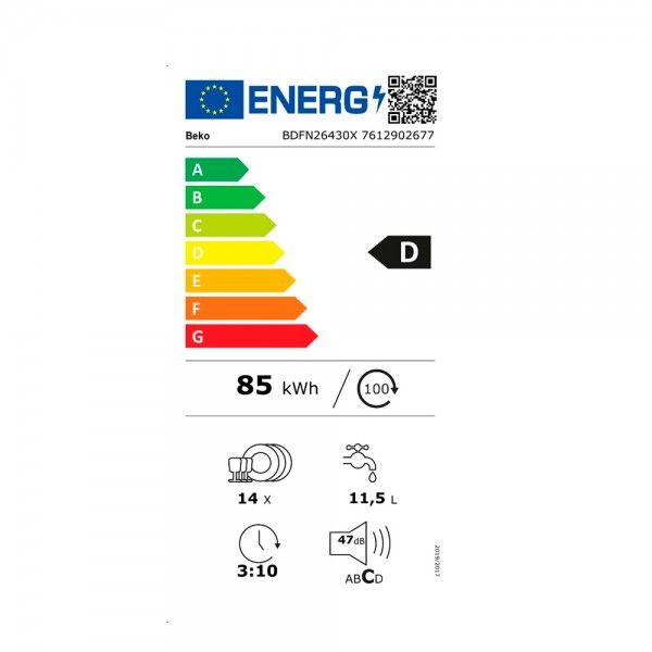 M�quina de Lavar Loi�a BEKO BDFN26430X