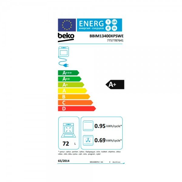 Forno BEKO BBIM13400XPSWE