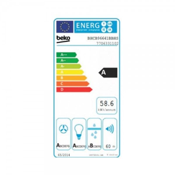 Exaustor BEKO BHCB96641BBHS