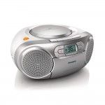 R�dio Leitor de CDs/K7 PHILIPS AZ127/12